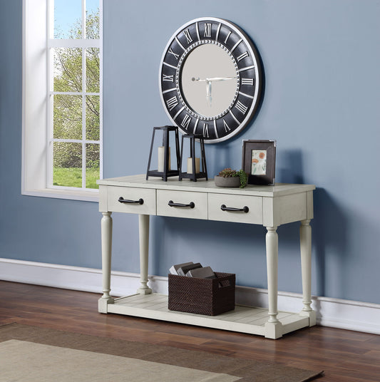 Hemingway - Sofa Table - White - Hornell Furniture Outlet