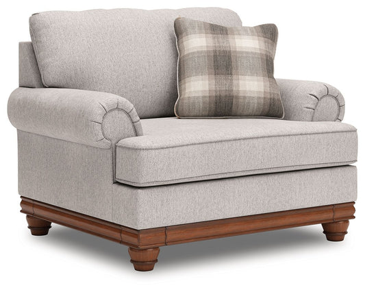 Clearbrooke - Sandstone - Chair And A Half - Hornell Furniture Outlet