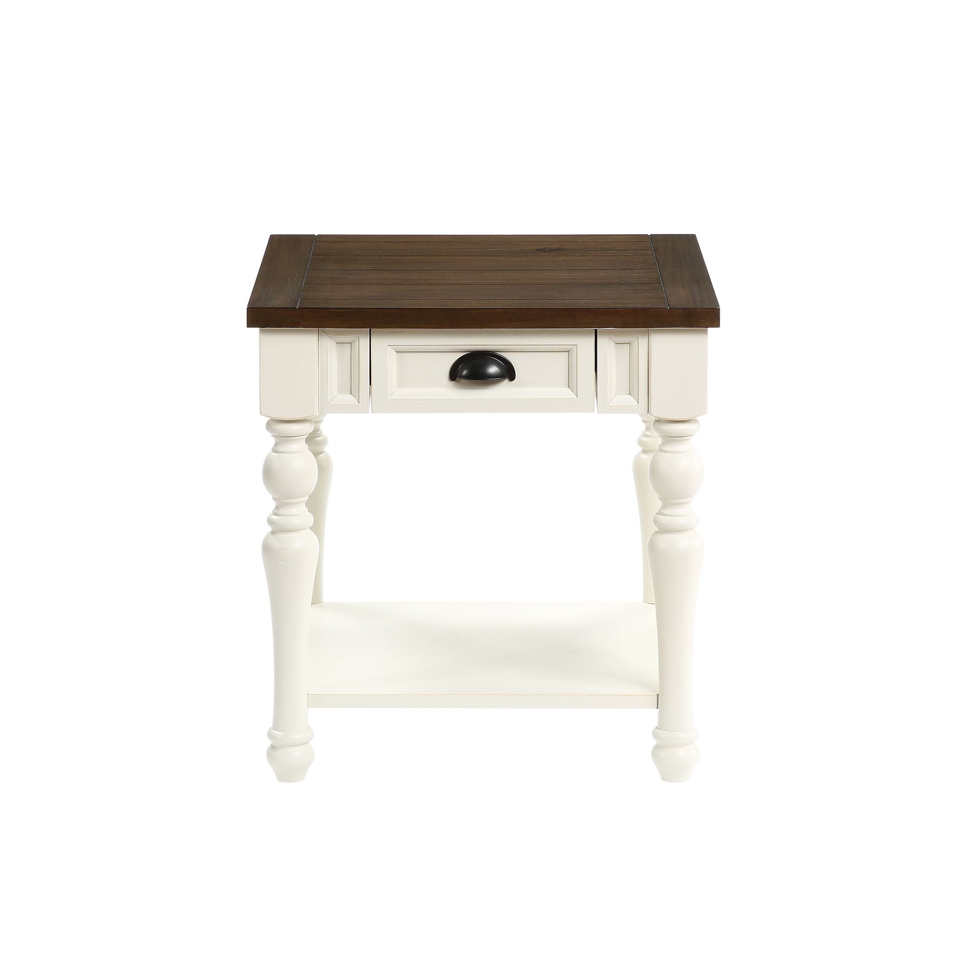 Joanna - End Table - White - Hornell Furniture Outlet