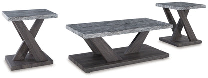 Bensonale - Brown / Gray - Occasional Table Set (Set of 3) - Hornell Furniture Outlet