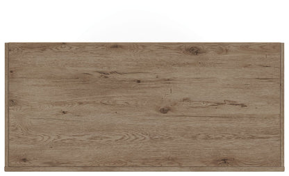 Oliandon - Five Drawer Chest - Light Brown - Hornell Furniture Outlet