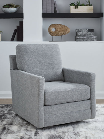 Freybourne Next - Gen Nuvella - Swivel Accent Chair - Hornell Furniture Outlet