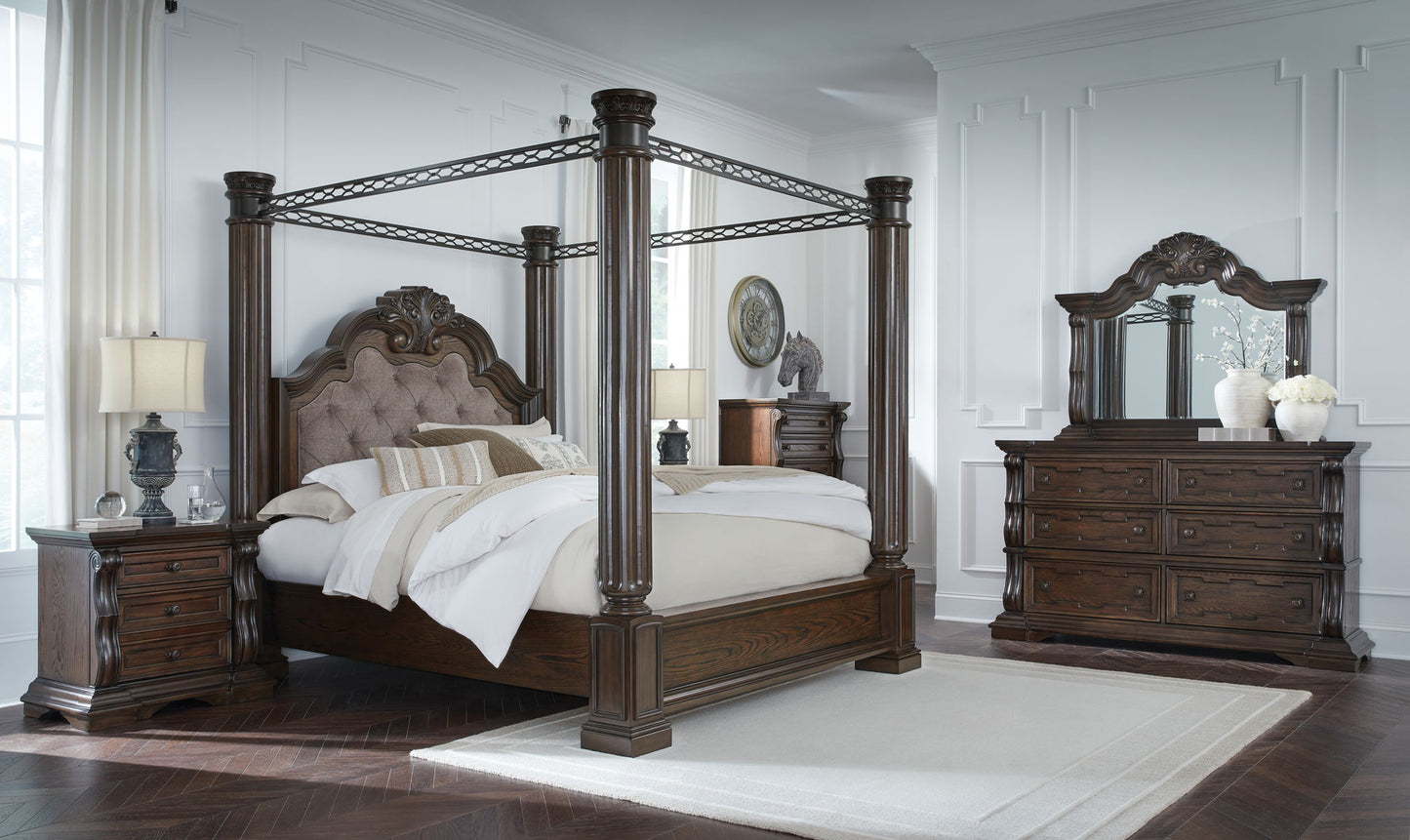 Maylee - Canopy Bed - Hornell Furniture Outlet