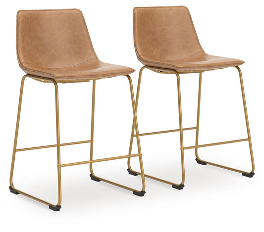 Ciabori - Upholstered Barstool (Set of 2) - Hornell Furniture Outlet