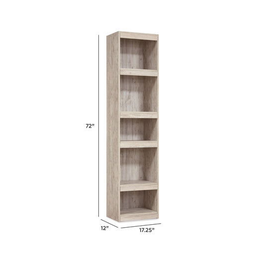 Willowton - Pier - 4 Shelves - Whitewash