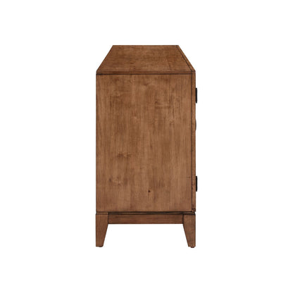 Shaker Lakes - 82" TV Console - Brown - Hornell Furniture Outlet