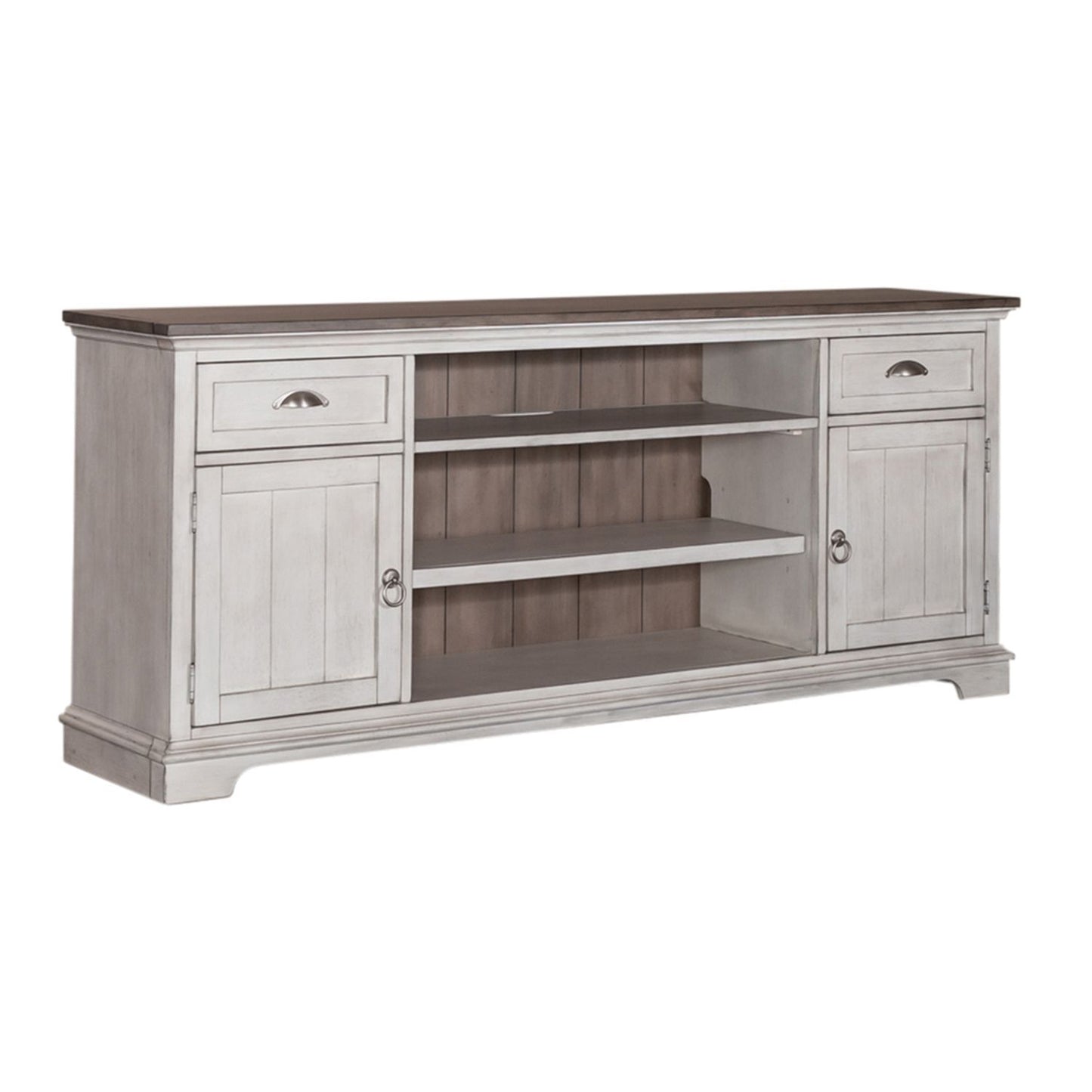 Ocean Isle - Entertainment Tv Stand - Hornell Furniture Outlet