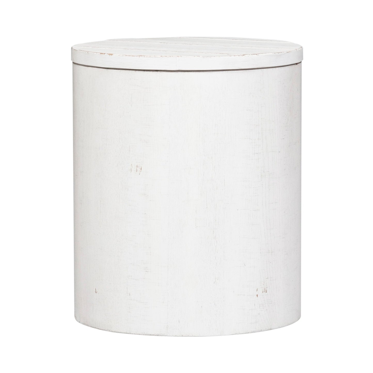 Modern Farmhouse - Drum End Table - Hornell Furniture Outlet