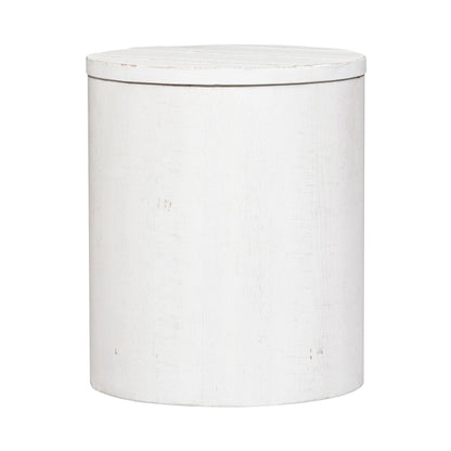Modern Farmhouse - Drum End Table - Hornell Furniture Outlet