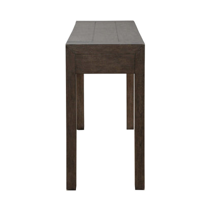 Cascade Falls - Accent Console Table - Satin Espresso - Hornell Furniture Outlet