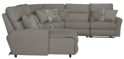 McPherson - Reclining Sectional - Hornell Furniture Outlet