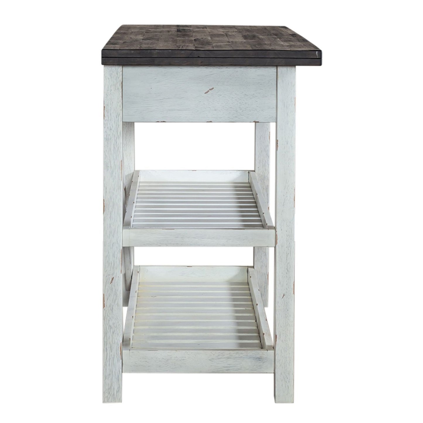 Farmhouse - Server - White - Hornell Furniture Outlet