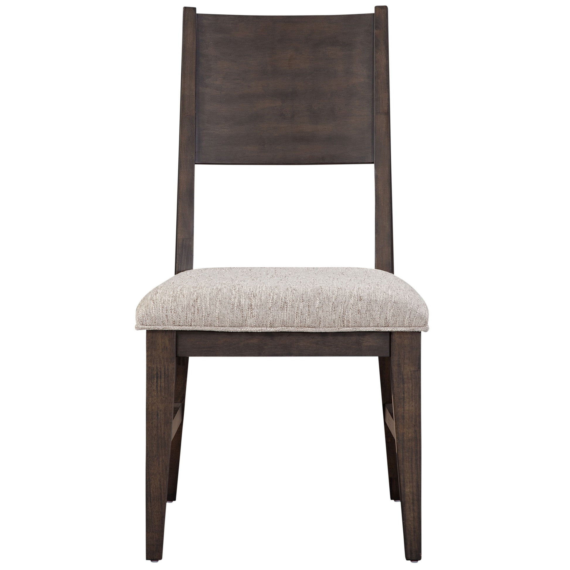 Norvell - Side Chair (Set of 2) - Gray / Brown - Hornell Furniture Outlet