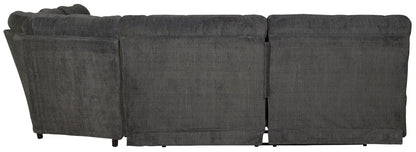 Ashland - Reclining Sectional With 4 Lay Flat Reclining Seats - Hornell Furniture Outlet