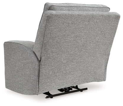 Biscoe - Pewter - Power Recliner /Adj Headrest - Hornell Furniture Outlet
