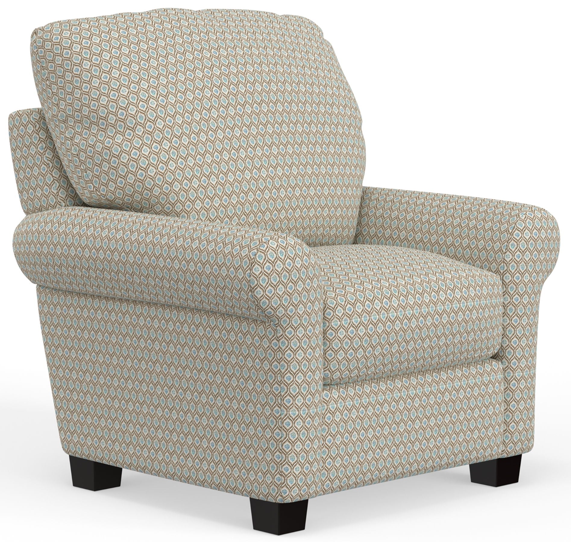 Magnolia - Accent Chair - Sky - Hornell Furniture Outlet