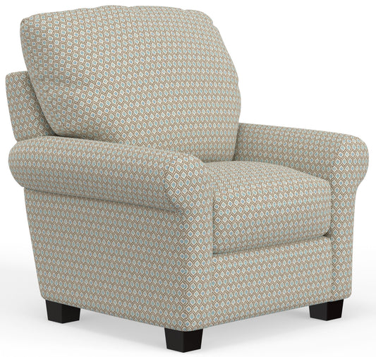 Magnolia - Accent Chair - Sky - Hornell Furniture Outlet