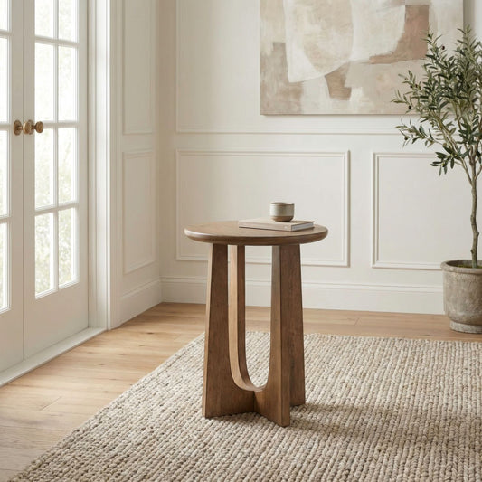 Bexley - Chairside Table - Tuscan Brown - Hornell Furniture Outlet