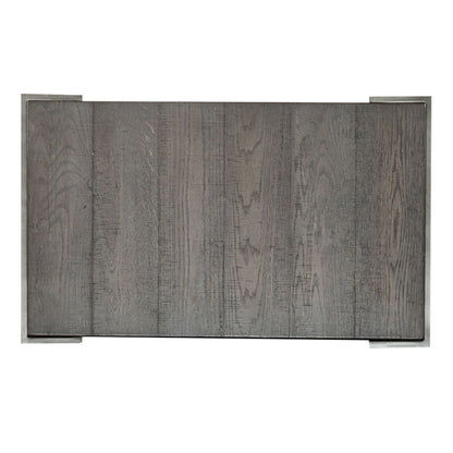 Modern View - Tiered End Table - Dark Gray - Hornell Furniture Outlet