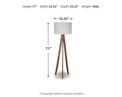 Dallson - Floor Lamp - Hornell Furniture Outlet