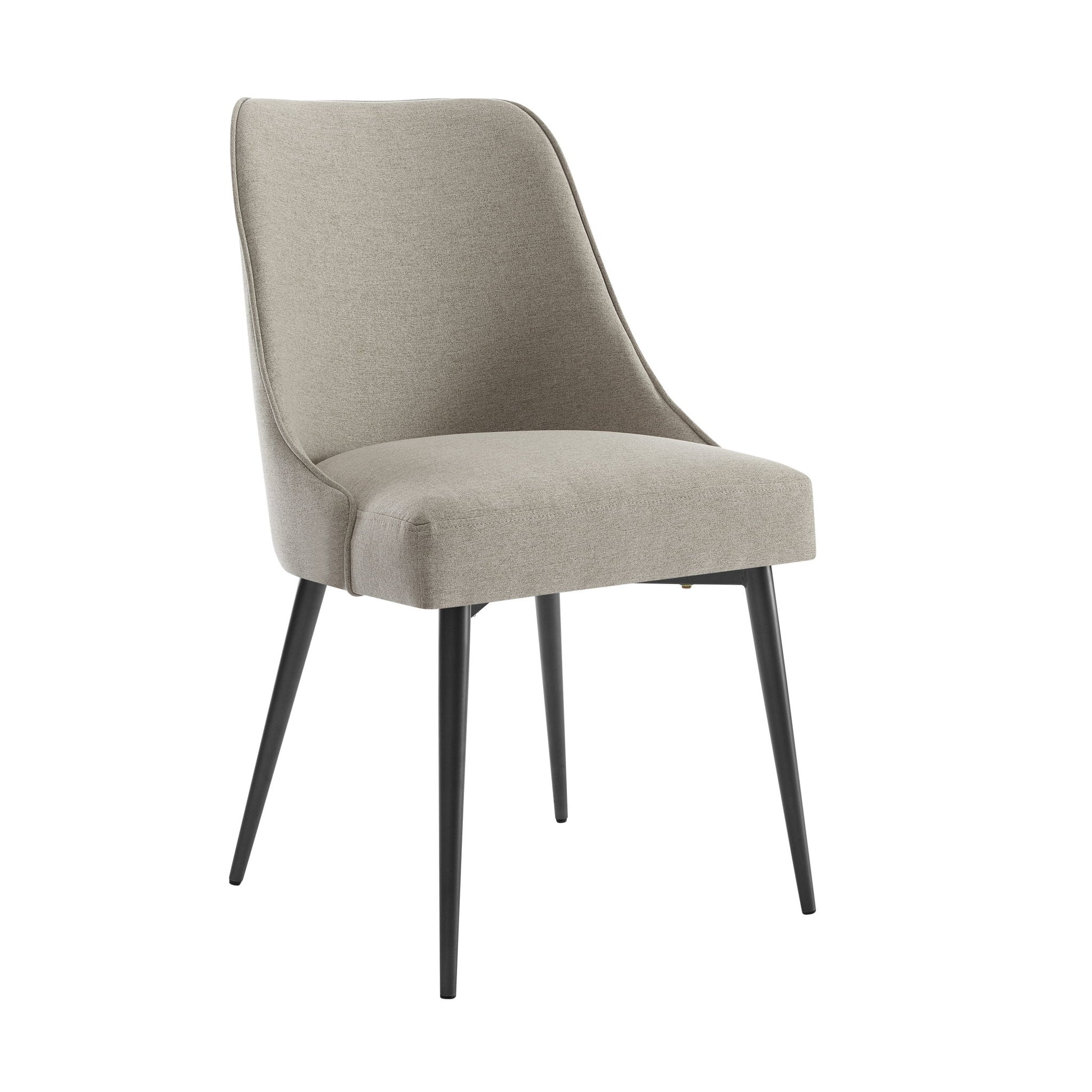 Olson - Side Chair Khaki (Set of 2) - Pearl Silver - Hornell Furniture Outlet