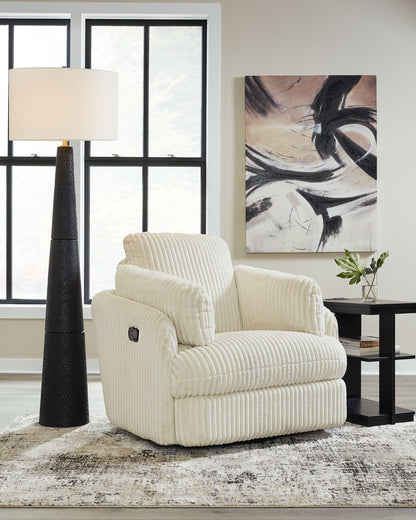 Tie - breaker - Swivel Glider Recliner - Hornell Furniture Outlet