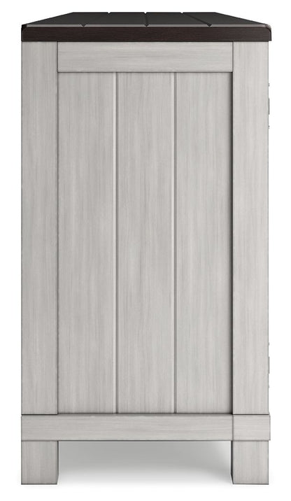 Darborn - Gray / Brown - 88" TV Stand With Electric Infrared Fireplace Insert - Hornell Furniture Outlet