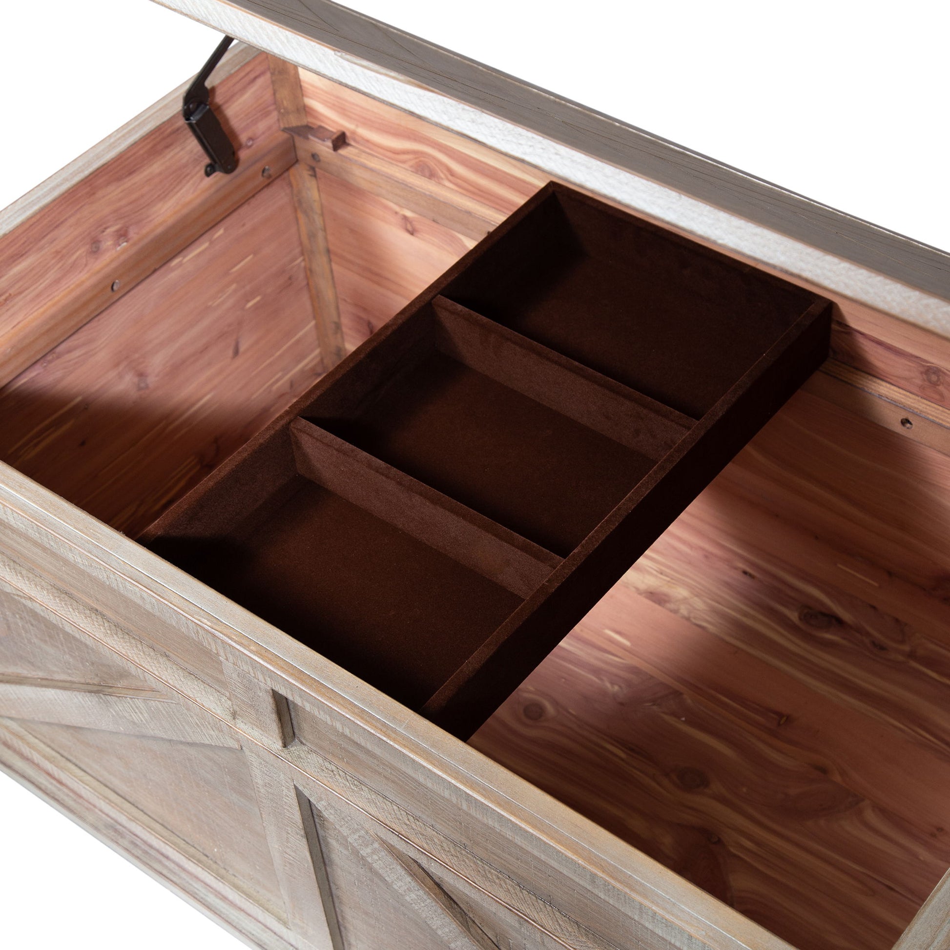Parkland Falls - Storage Trunk - Light Brown - Hornell Furniture Outlet