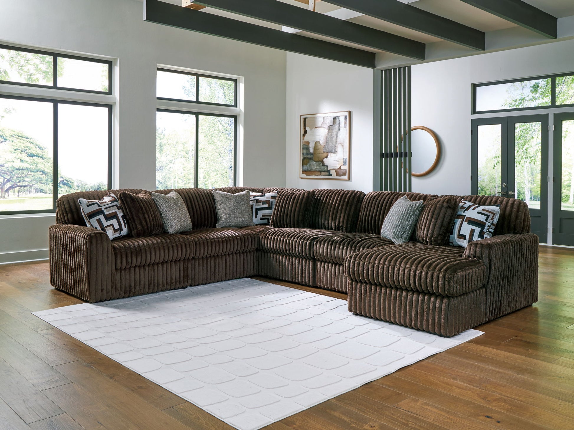 Midnight - Madness - Sectional - Hornell Furniture Outlet
