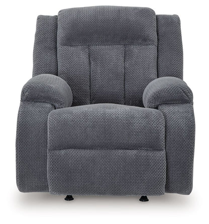 Observation - Steel - Power Rocker Recliner - Hornell Furniture Outlet