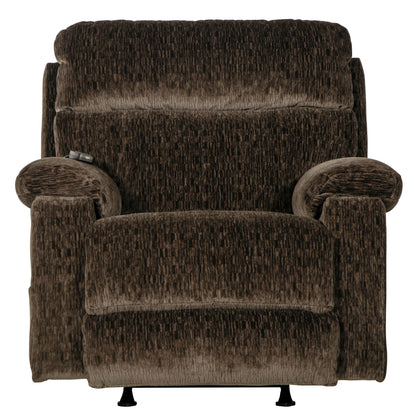 Refresher - Power Headrest Power Rocker Recliner With CR3 Heat / Massage / Lumbar - Hornell Furniture Outlet