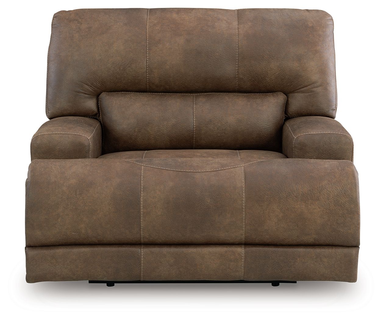 Beckley Place - Earth - Power Recliner With Adjustable Headrest - Hornell Furniture Outlet