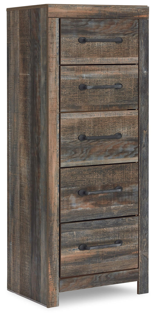 Drystan - Narrow Chest - Brown / Beige - Hornell Furniture Outlet