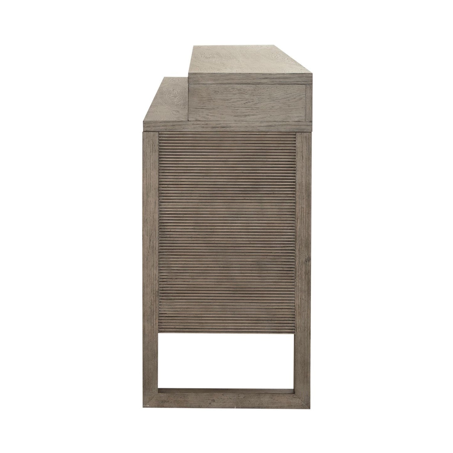 Bartlett Field - Console Bar Table - Gray - Hornell Furniture Outlet