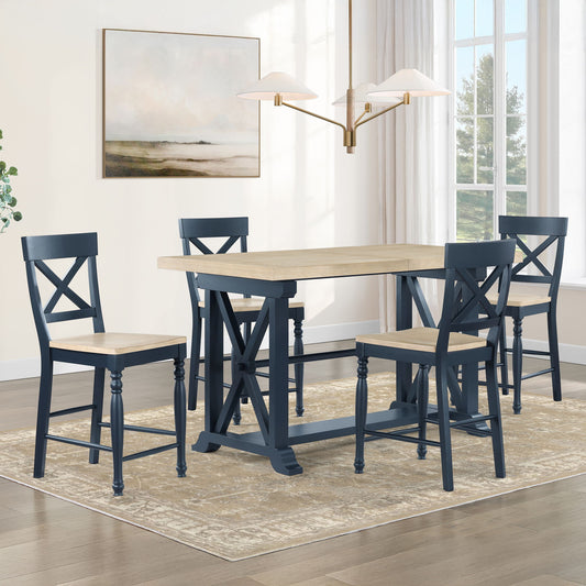 Darcy - Counter Height Dining Set - Hornell Furniture Outlet