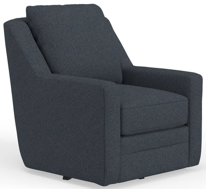 Foley - Swivel Chair - Jeans - Hornell Furniture Outlet