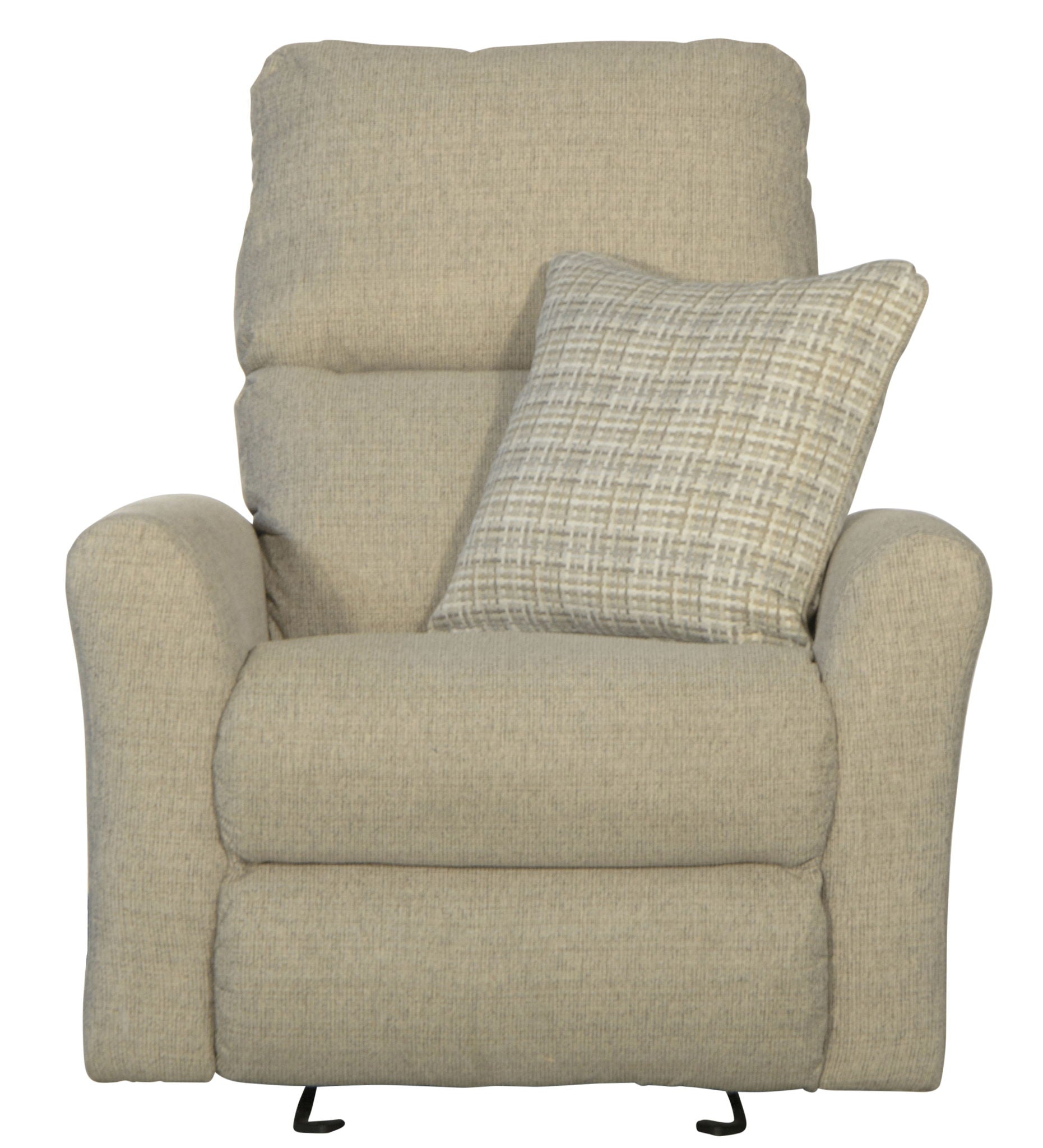 McPherson - Power Lay Flat Recliner - Buff - Hornell Furniture Outlet