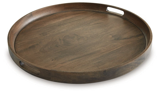 Webbworth - Gray Brown - Tray - Hornell Furniture Outlet