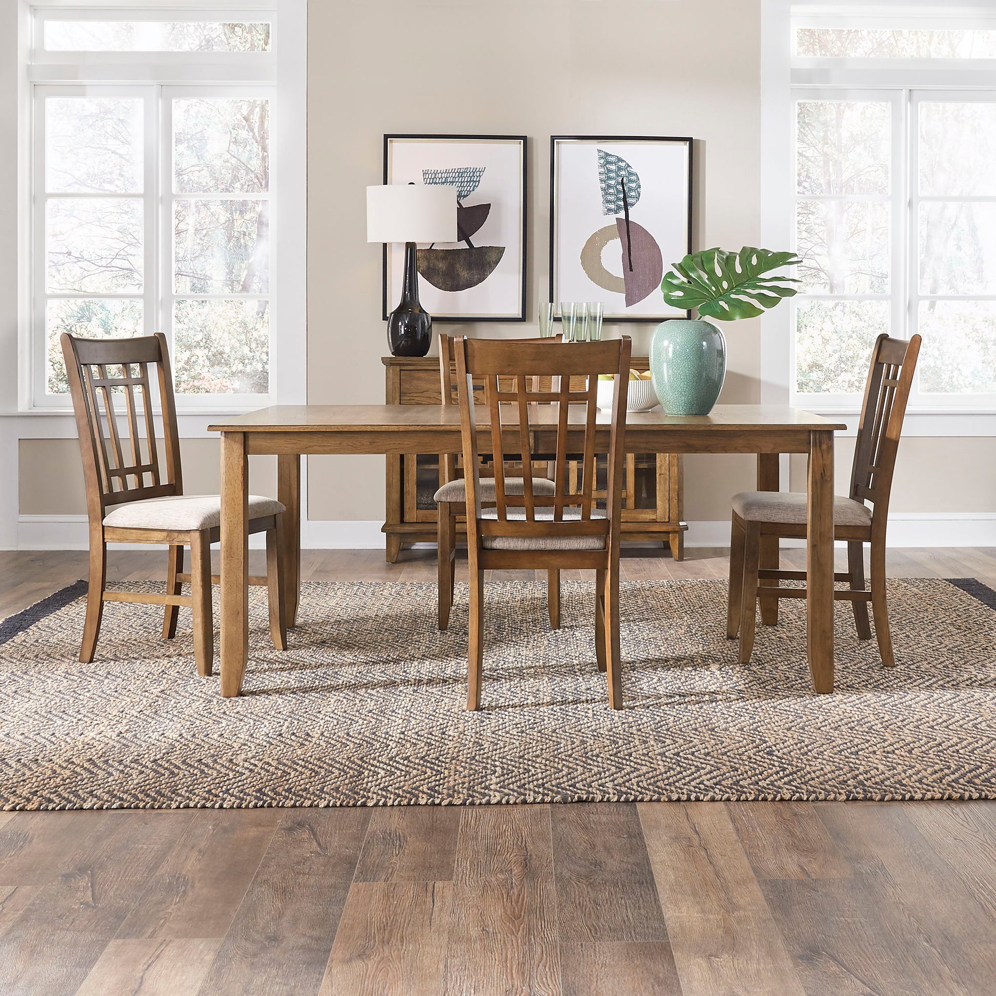 Santa Rosa II - Rectangular Table Set - Hornell Furniture Outlet