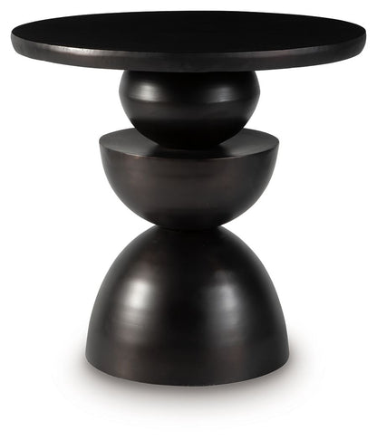 Kurtson - Accent Table - Bronze Finish - Hornell Furniture Outlet