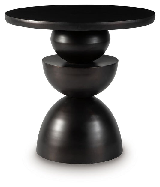 Kurtson - Accent Table - Bronze Finish - Hornell Furniture Outlet