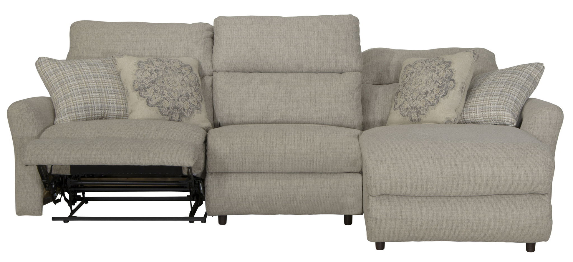 McPherson - Reclining Sectional - Hornell Furniture Outlet