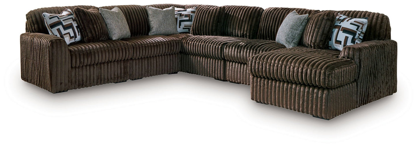 Midnight - Madness - Sectional - Hornell Furniture Outlet