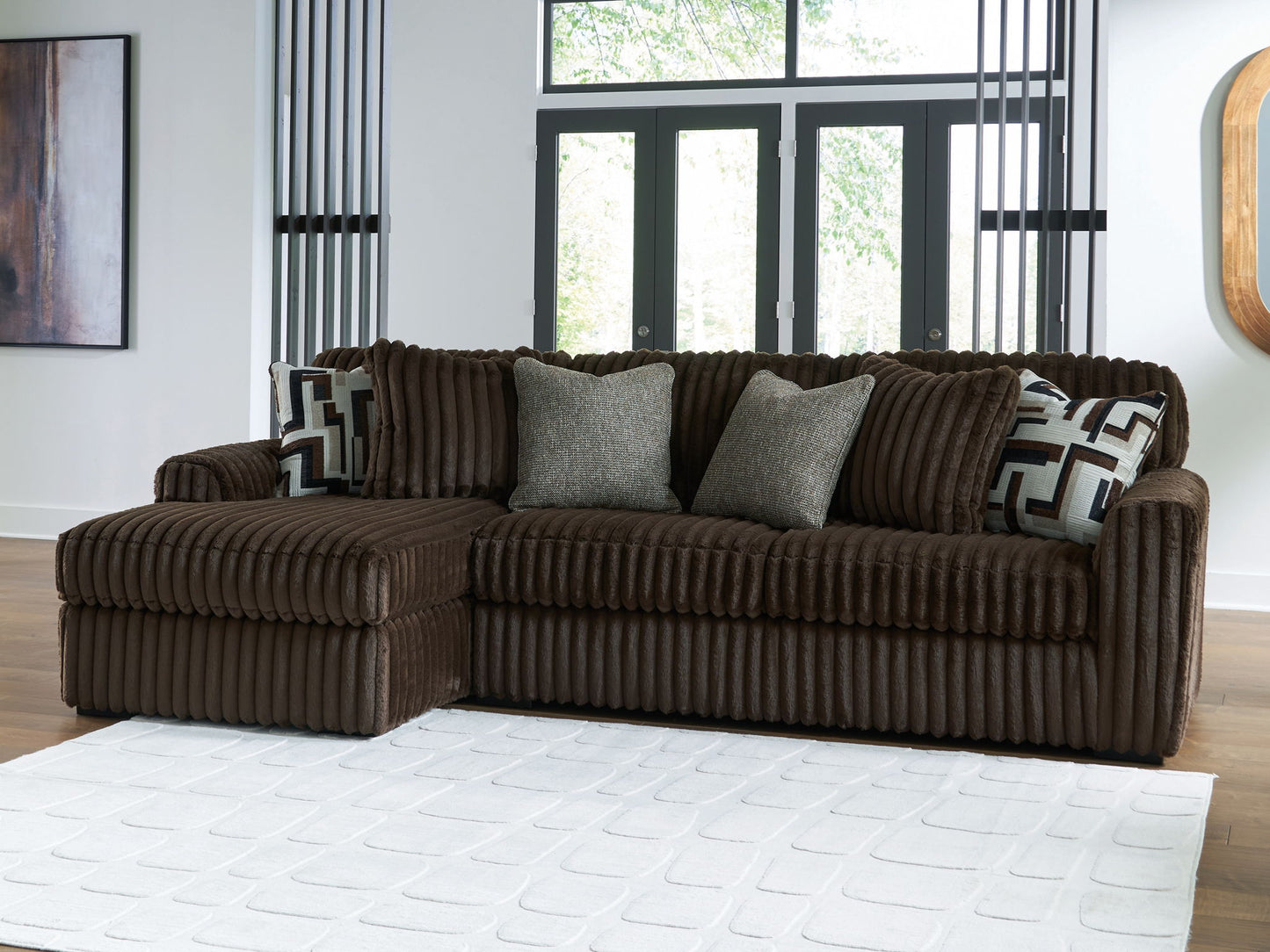 Midnight - Madness - Sectional - Hornell Furniture Outlet