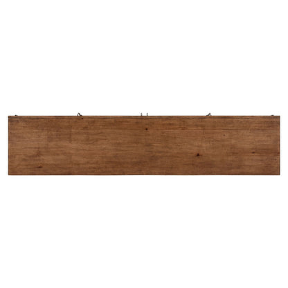 Shaker Lakes - 82" TV Console - Brown - Hornell Furniture Outlet