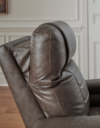 Schooner Rocks - Power Recliner / Adj Headrest - Hornell Furniture Outlet