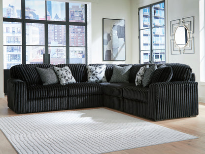 Midnight - Madness - Sectional - Hornell Furniture Outlet