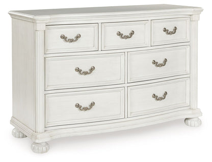 Montelaine - Antique White - Dresser - Hornell Furniture Outlet