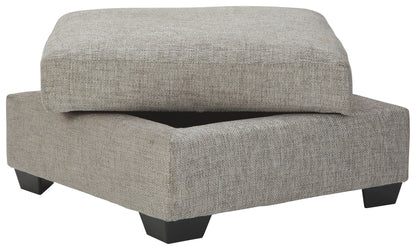 Megginson - Storm - Ottoman With Storage - Hornell Furniture Outlet