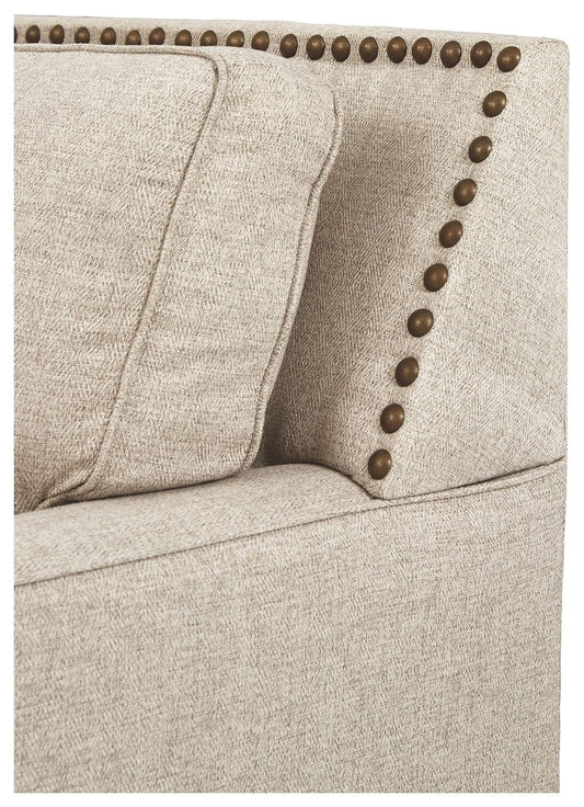 Claredon - Linen - Chair - Hornell Furniture Outlet